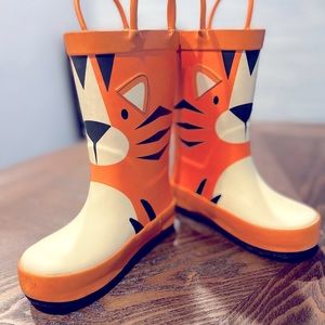 Tiger rain boots from Target